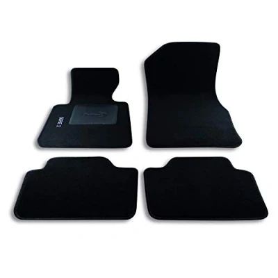 Immagine di Bottari 39032 Set Tappeti Auto su Misura in Moquette per 1 produzione dal 2012 ad oggi , Nero, 4 Pezzi