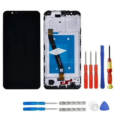 Immagine di SWARK Display LCD Compatibile con Huawei Honor 7X BND TL10 AL10 L21 L22 L24 (Nero Telaio) Touchscreen + Strumenti