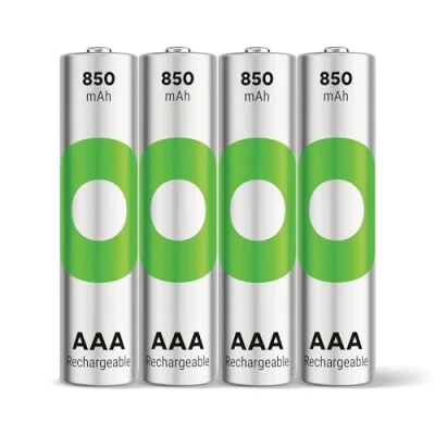 Immagine di GP Batteries ReCyko Batteria ricaricabile Ministilo (AAA) NiMH 850 mAh 1.2 V 4 pz.