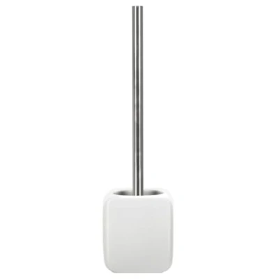 Immagine di Kleine Wolke 5066100856 Portascopino da wc a forma di cubo, bianco