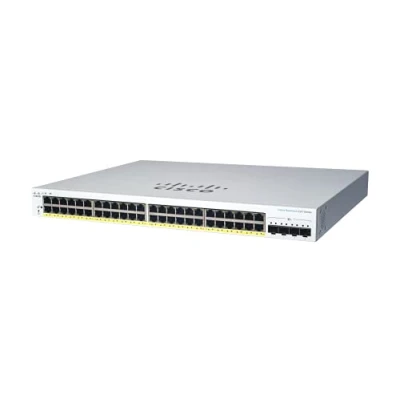 Immagine di Cisco Business Smart Switch CBS220 48T 4X 48 porte GE 4 SFP+ da 10G Garanzia hardware limitata di tre anni (CBS220 EU)
