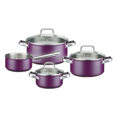 Immagine di GSW 158251 Magic Color Set di 4 pentole, Colore: Lilla