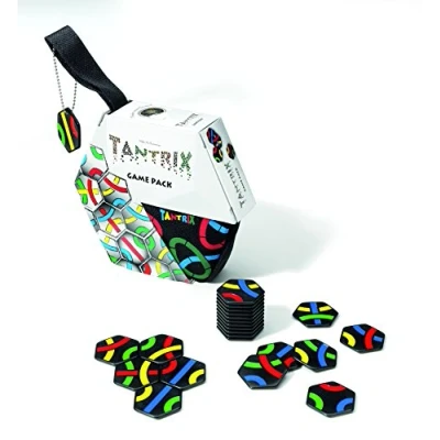 Immagine di Tantrix 53001 Game Pack, Puzzle tattico in Custodia con Chiusura Lampo, 1/4 Giocatori [Importato dalla Germania]