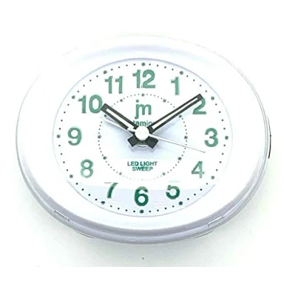 Immagine di LOWELL SVEGLIA QUARZO ANALOGICA CON LUCE SNOOZE E SUONERIA IN 4 COLORI JA7020 (Bianco)