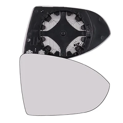Immagine di KYYET vetro specchietto retrovisore laterale destro compatibile con vw Golf MK7 2013 2020 Power Heated White