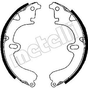 Immagine di METELLI 53 0417 Ganasce Freno 200,0mm 37mm TOYOTA: Carina E Sportswagon