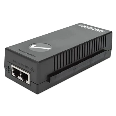 Immagine di Intellinet 561570 Iniettore Poe+ High Power 2.5G 30W Nero
