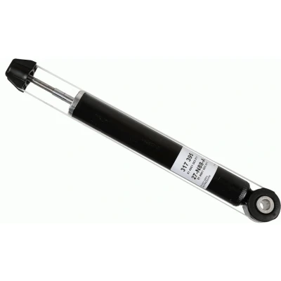 Immagine di SACHS 317 395 Ammortizzatore A pressione del gas doppio tubo telescopico Spina superiore, Occhiello inferiore SMART: Fortwo III Coupe
