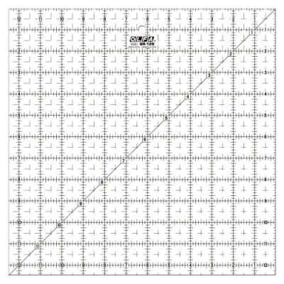 Immagine di Olfa Righello per Quilting, 12,5 mm, Colore Trasparente