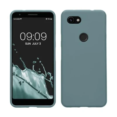 Immagine di kwmobile Custodia Compatibile con Google Pixel 3a Cover Back Case per Smartphone in Silicone TPU Protezione Gommata artic night