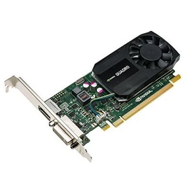 Immagine di PNY VCQK620 PB Nvidia Quadro K620 Scheda Grafica Professionale, 2 GB, GDDR3, PCI Express Low Profile 4K DP + DVI/VGA
