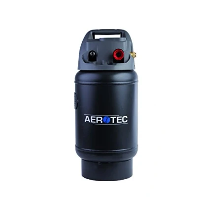 Immagine di Aerotec, TANKY, serbatoio supplementare d&#039;aria compressa, volume: 14 l, adatto a tutti i più comuni compressori, regolatore di pressione fino 10 bar