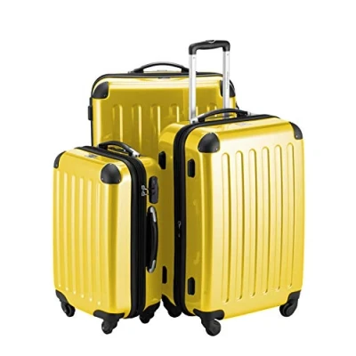 Immagine di Hauptstadtkoffer Alex Set di 3 valigie (S, M &amp; L), 235 litri, Colore Giallo