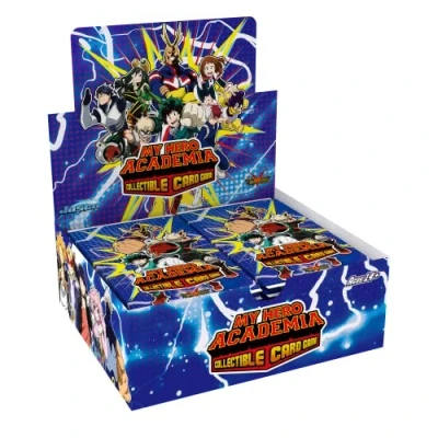 Immagine di Jasco Giochi Gioco di carte collezionabili My Hero Academia Display Booster Wave 1 Età 14+ anni 2 giocatori Tempo gioco: 45 minuti
