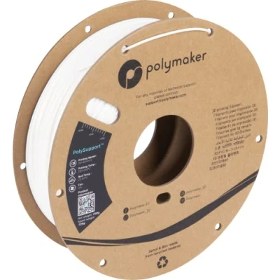 Immagine di Polymaker PD04001 Polysupport Breakaway Filamento per stampante 3D Materiale di supporto 1.75 mm 750 g Bianco perla 1 pz.
