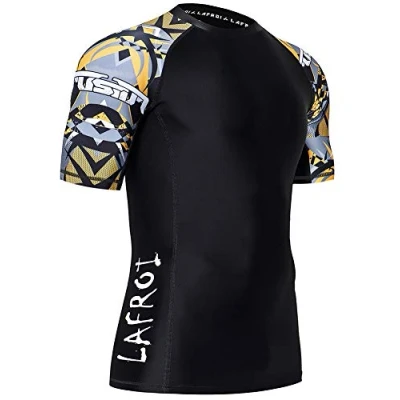 Immagine di LAFROI Protezione antirottura a Compressione da Uomo UPF 50+ Maniche Corte Armour Size SM
