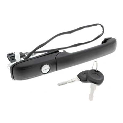 Immagine di VAICO V10 6185 Maniglia Apriporta anteriore Sx con chiave, cilindro serratura nero EXPERT KITS + VOLKSWAGEN: Passat B3/B4 Variant