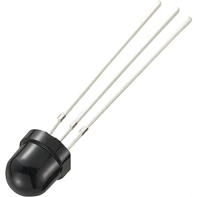 Immagine di Ricevitore a infrarossi forma speciale, cablaggio assiale, 38 kHz, 5,8 mm, 940 nm, 35 OS 0038N