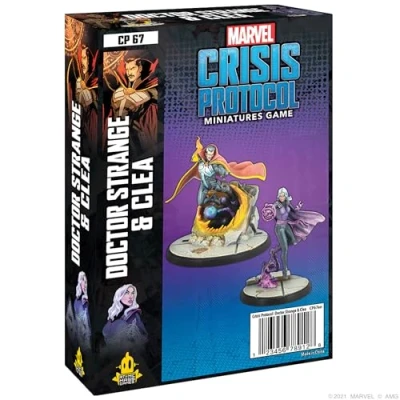 Immagine di Atomic Mass Games , Doctor Strange &amp; Clea, Miniatures Game, Ages 14+, 2 Players, 45 Minutes Playing Time, Multicolor, FFGCP67