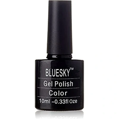 Immagine di Bluesky Smalto Per Unghie Gel, Xk42, Blu, Luccichio(Per Lampade Uv E Led) 10 Ml