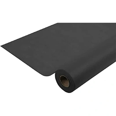 Immagine di Pro Nappe Cod. R785021I Tovaglia monouso in tessuto non Spunbond Rotolo 1,20 x 50 Mt Materiale antistrappo, idrorepellente e facile da pulire Nero