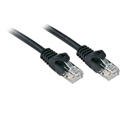 Immagine di LINDY 48193 RJ45 cavo di rete, patch CAT 6 U/UTP 2.00 m Nero 1 pz.