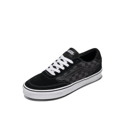 Immagine di Vans Brooklyn LS, Scarpe da Ginnastica Uomo, Checkerboard Black/Asphalt, 42.5 EU