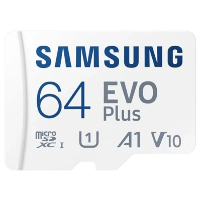 Immagine di Samsung Evo plus 64GB microSD SDXC U1 classe 10 A1, scheda di memoria 130MB/S Adapter 2021