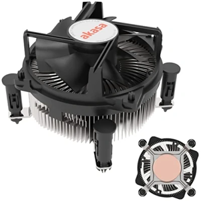 Immagine di Akasa Dispositivo di Raffreddamento Intel® LGA1700 Mini ITX in Alluminio AK CC6606BP01