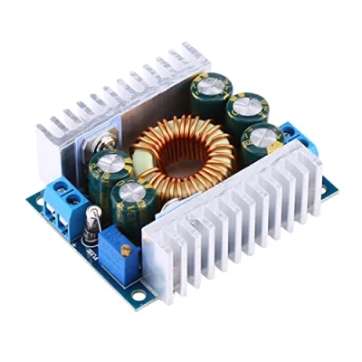 Immagine di Step Down Converter, Akozon 100W 12A Convertitore Buck Regolabile DC Regolatore Di Tensione Modulo Potenza a Corrente Costante 4,5 30V 0,8 Alimentazione