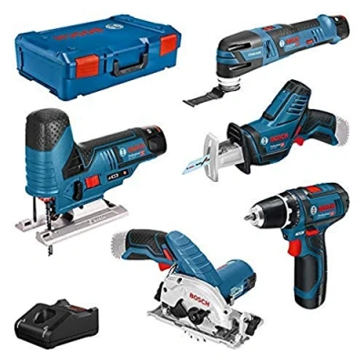Immagine di Bosch Professional 5 tool Kit + GBA GAL XL Boxx 0615A0017C utensili Universale 10 parti