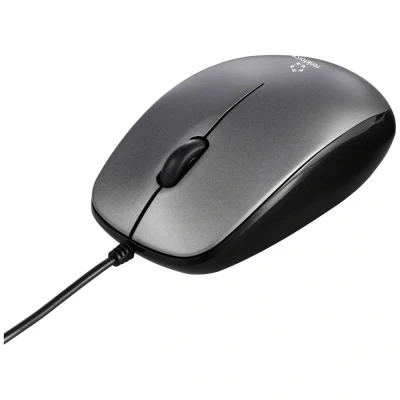 Immagine di Renkforce RF 5805910 Mouse USB Ottico Grigio 1000 dpi Rotella di scorrimento integrata
