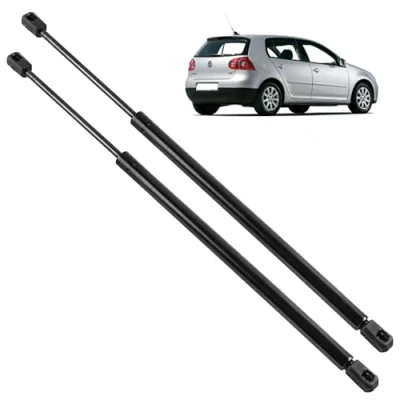 Immagine di 2 pistoncini portellone compatibile per Golf 5 (1K1) (2003 2009) ammortizzatori cofano posteriore. 1K6827550A, 1K6827550B, 1K6827550C, 1K6827550D, 1K6827550E