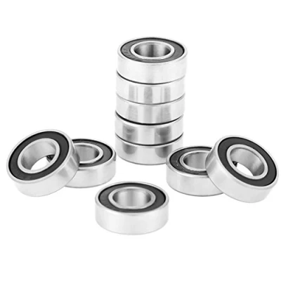 Immagine di Cuscinetti a sfere gola profonda 10 pezzi, cuscinetto in metallo sigillato gomma 688 2RS, 8x16x5mm