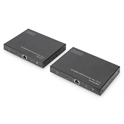 Immagine di Digitus DS 55513 HDMI Adattatore [1x Presa 1x HDMI] Nero predisposto HDMI, ad alta velocità, Ultra HD