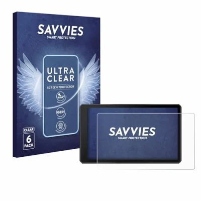 Immagine di savvies (6 Pezzi Pellicola Protettiva per Garmin Tread 2 Powersport 6&quot; Protezione Schermo Trasparente