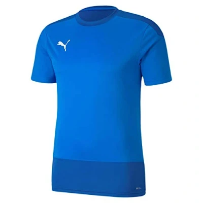 Immagine di Puma Teamgoal 23 Trainingsshirt Herren Tshirt con stampa, Uomo, Taglia: Small, Electric blue lemonade / team power