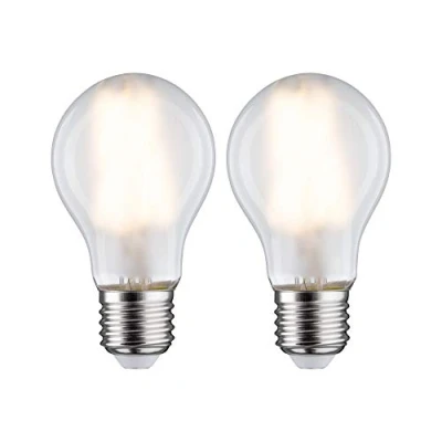 Immagine di Paulmann 28642 LED (monocolore) ERP E (A G) E27 7 W Bianco caldo (Ø x A) 60 mm 106 2 pz.
