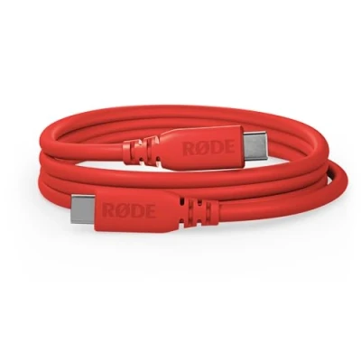 Immagine di RØDE Cavo USB C a SuperSpeed SC27 per trasferimento dati veloce fino 5 Gbps e alimentazione da 60W (2 m, rosso)