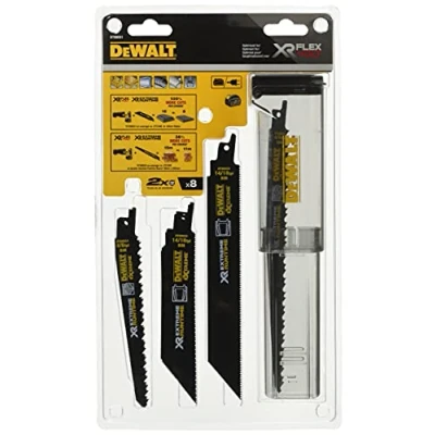 Immagine di DeWalt, DT99551, QZ, Juego de 8 Hojas Sierra Sable Bi, Metal XR EXTREME RUNTIME