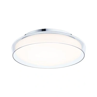 Immagine di Paulmann Luena Lampada LED impermeabile (monocolore) 16.5 W Bianco caldo Vetro, Cromo