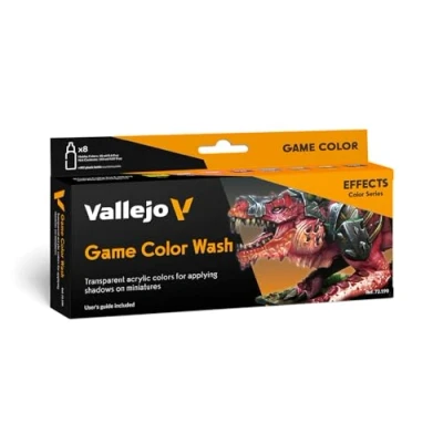 Immagine di Vallejo Game Color Set 72190 Wash (8x18ml)