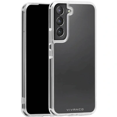 Immagine di Vivanco Safe Steady Backcover per cellulare Samsung Galaxy S22+ Trasparente Carica induttiva