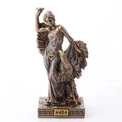 Immagine di Veronese Design Statuetta in miniatura degli dei greci (Ebe, bronzo)