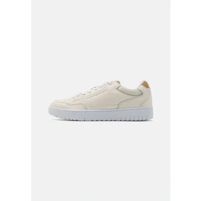 Immagine di Tommy Hilfiger Basket Sneakers basse, Uomo, Taglia: 40, Whisper white Pelle e tessuto