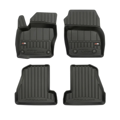 Immagine di FROGUM proLine 3D 3D425286 Set tappetino Gomma anteriore e posteriore 4 nero Su misura FORD: FOCUS 3 Turnier,