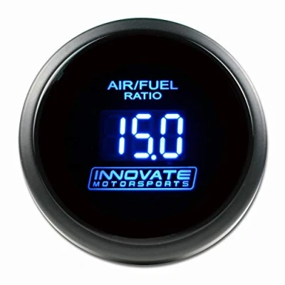 Immagine di Innovate DB Blu AFR Manometro con LC 2 Controllore e Bosch LSU 4.9, Nero PN:3795