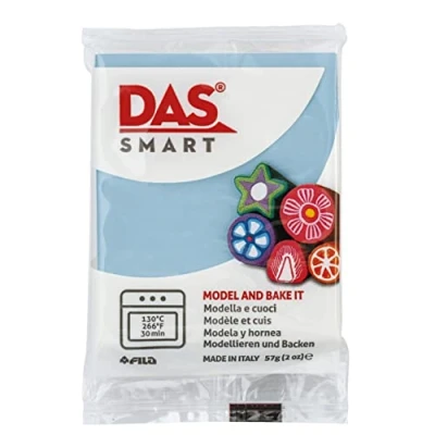 Immagine di Das Smart Pasta Modellabile Termoindurente 57 g Quarzo Blu