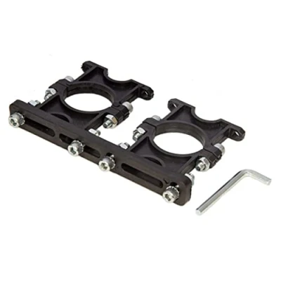 Immagine di PremiumX Supporto Multifeed Universale a 2 Vie in plastica Dura (plastica) Ø 40mm Compatibile con Tutte Le antenne satellitari