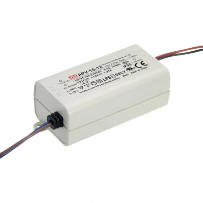 Immagine di Mean Well APV 16 15 Trasformatore per LED Tensione costante W 0 1 A V/DC non dimmerabile, Protezione sovraccarico pz.